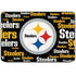NFL Pittsburgh Steelers Black Blast HP Chromebook Skin