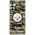 NFL Pittsburgh Steelers Black Blast Galaxy A16 5G Clear Case