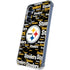 NFL Pittsburgh Steelers Black Blast Galaxy A35 5G Clear Case
