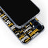 NFL Pittsburgh Steelers Black Blast Galaxy A55 5G Clear Case