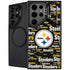 NFL Pittsburgh Steelers Black Blast Galaxy S25 Ultra Kickstand Case