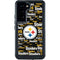 NFL Pittsburgh Steelers Black Blast Galaxy S24 Waterproof Case