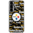 NFL Pittsburgh Steelers Black Blast Galaxy S26 Clear Case