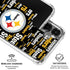 NFL Pittsburgh Steelers Black Blast Galaxy S26 Plus Clear Case