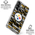 NFL Pittsburgh Steelers Black Blast Galaxy S26 Plus Clear Case