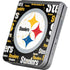NFL Pittsburgh Steelers Black Blast Galaxy Z Flip6 Skin