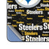 NFL Pittsburgh Steelers Black Blast Galaxy Z Fold5 5G Skin