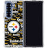 NFL Pittsburgh Steelers Black Blast Galaxy Z Fold6 Clear Case