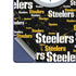 NFL Pittsburgh Steelers Black Blast Galaxy Z Fold6 Skin