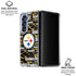 NFL Pittsburgh Steelers Black Blast Galaxy Z Fold7 Clear Case