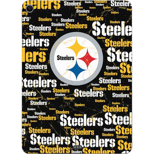 NFL Pittsburgh Steelers Black Blast Apple iPad Air Skin