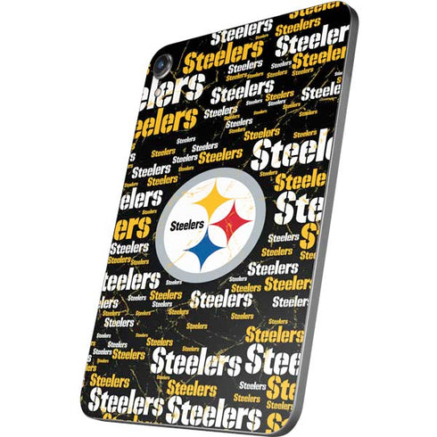 NFL Pittsburgh Steelers Black Blast Apple iPad Mini Skin