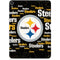 NFL Pittsburgh Steelers Black Blast Apple iPad Pro Skin