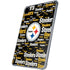 NFL Pittsburgh Steelers Black Blast iPad Pro 11in (2024) Clear Case