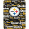 NFL Pittsburgh Steelers Black Blast iPad Pro 13in M4 (2024) Skin