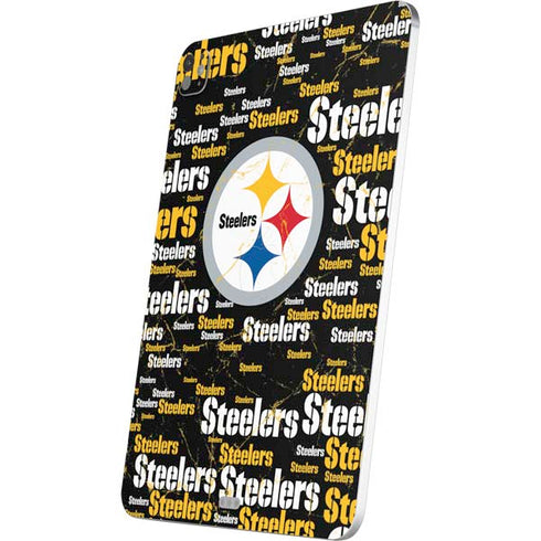 NFL Pittsburgh Steelers Black Blast iPad Pro 13in M4 (2024) Skin