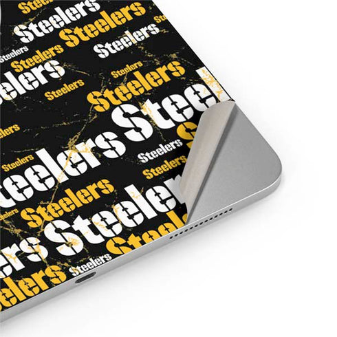 NFL Pittsburgh Steelers Black Blast iPad Pro 13in M4 (2024) Skin