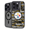 NFL Pittsburgh Steelers Black Blast iPhone 13 Pro Max Kickstand Case