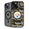 NFL Pittsburgh Steelers Black Blast iPhone 14 Kickstand Case