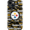 NFL Pittsburgh Steelers Black Blast iPhone 15 Impact Case