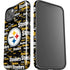 NFL Pittsburgh Steelers Black Blast iPhone 15 Impact Case