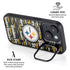 NFL Pittsburgh Steelers Black Blast iPhone 15 Plus Kickstand Case