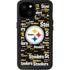 NFL Pittsburgh Steelers Black Blast iPhone 15 Plus Waterproof Case