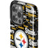 NFL Pittsburgh Steelers Black Blast iPhone 15 Pro Impact Case