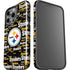 NFL Pittsburgh Steelers Black Blast iPhone 15 Pro Impact Case