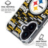 NFL Pittsburgh Steelers Black Blast iPhone 16 Clear Case
