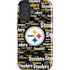 NFL Pittsburgh Steelers Black Blast iPhone 16 Impact Case