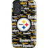 NFL Pittsburgh Steelers Black Blast iPhone 16 Magsafe Impact Case