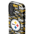 NFL Pittsburgh Steelers Black Blast iPhone 16 Plus Impact Case