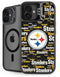 NFL Pittsburgh Steelers Black Blast iPhone 16 Plus Kickstand Case