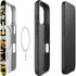 NFL Pittsburgh Steelers Black Blast iPhone 16 Plus Magsafe Impact Case