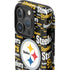 NFL Pittsburgh Steelers Black Blast iPhone 16 Pro Impact Case