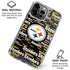 NFL Pittsburgh Steelers Black Blast iPhone 16 Pro Max Clear Case