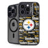 NFL Pittsburgh Steelers Black Blast iPhone 16 Pro Max Kickstand Case