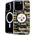 NFL Pittsburgh Steelers Black Blast iPhone 16 Pro Max MagSafe Case