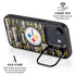 NFL Pittsburgh Steelers Black Blast iPhone 16e Kickstand Case