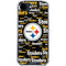 NFL Pittsburgh Steelers Black Blast iPhone 16e Clear Case