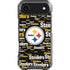 NFL Pittsburgh Steelers Black Blast iPhone 17 Air Clear Case