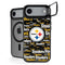NFL Pittsburgh Steelers Black Blast iPhone 17 Air Kickstand Case