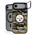 NFL Pittsburgh Steelers Black Blast iPhone 17 Air Kickstand Case