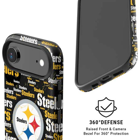 NFL Pittsburgh Steelers Black Blast iPhone 17 Air Magsafe Impact Case