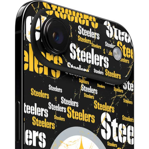 NFL Pittsburgh Steelers Black Blast iPhone 17 Air Skin