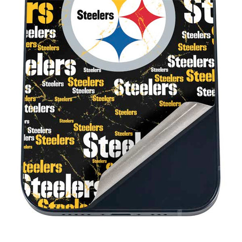 NFL Pittsburgh Steelers Black Blast iPhone 17 Air Skin