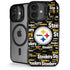 NFL Pittsburgh Steelers Black Blast iPhone 17 Kickstand Case