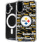 NFL Pittsburgh Steelers Black Blast iPhone 17 MagSafe Case
