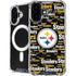 NFL Pittsburgh Steelers Black Blast iPhone 17 MagSafe Case